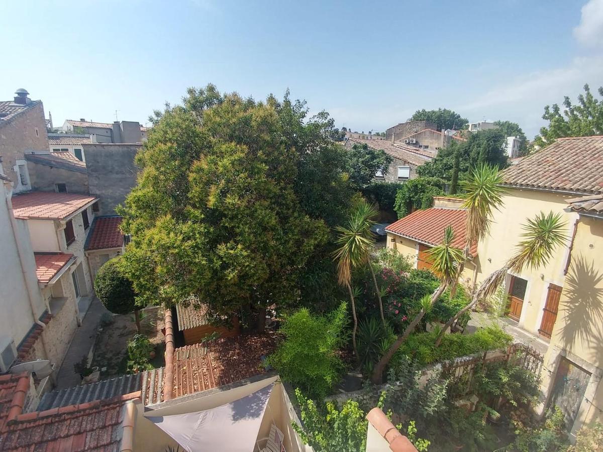 Suite Volupté classée 3 étoiles avec vue sur Jardins, Garage et Climatisation Montpellier Esterno foto